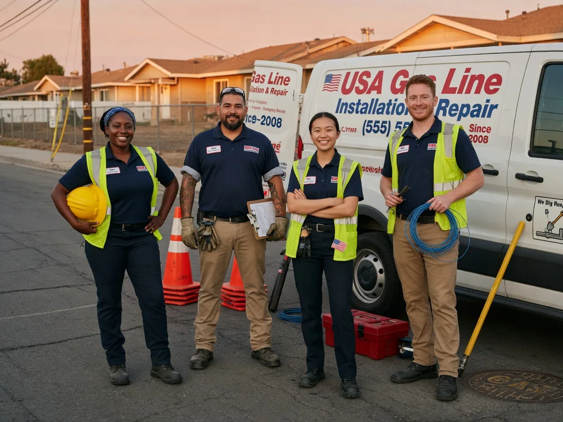 Gas Line Installation company in Yoder, CO